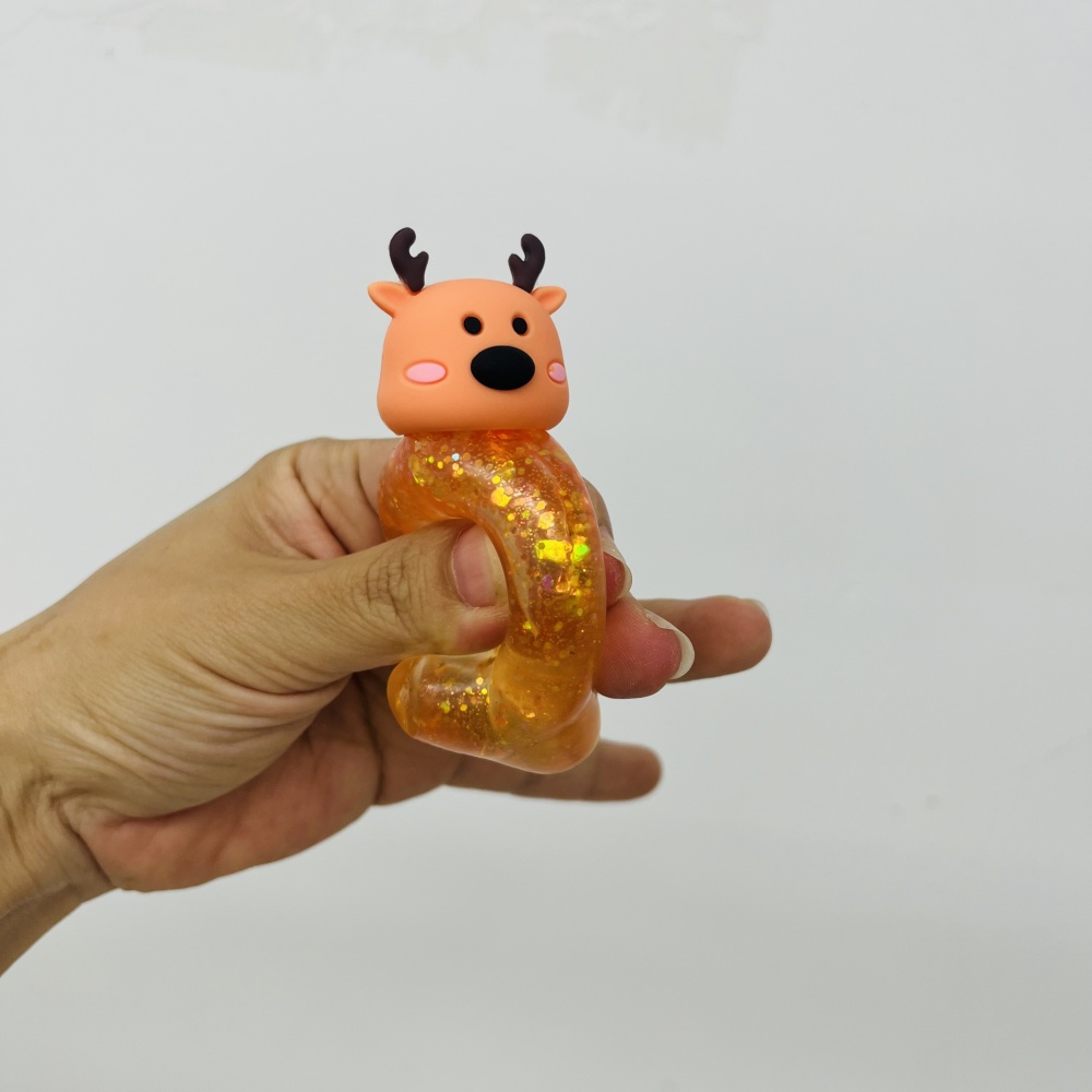 72 Pack YIPAI China Warehouse Maltose Slow Rising Happy Christmas Family Squishy Stress Relief Fidget Toys for Kids