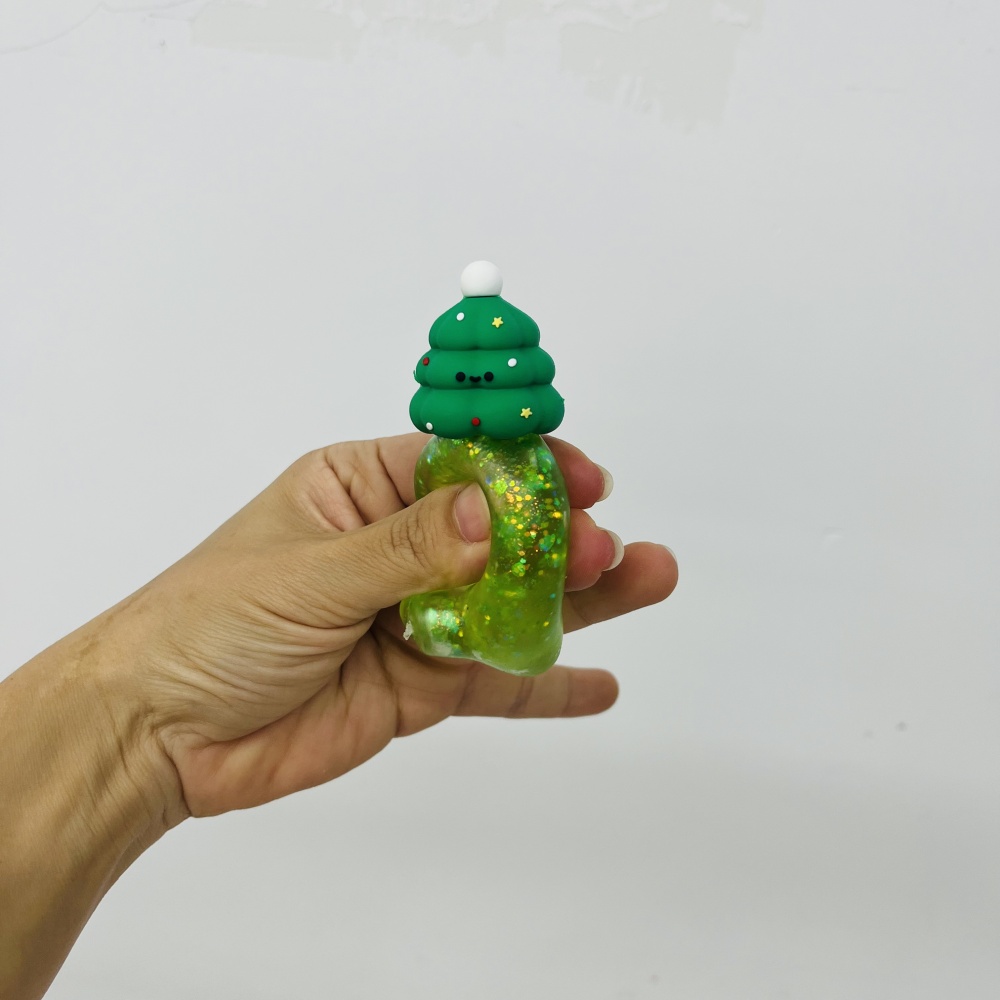 72 Pack YIPAI China Warehouse Maltose Slow Rising Happy Christmas Family Squishy Stress Relief Fidget Toys for Kids