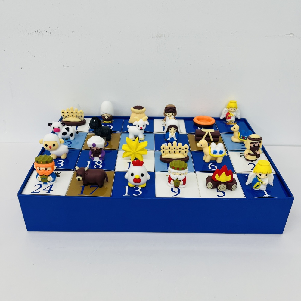 25 Pack YIPAI China Warehouse Christmas Nativity Scene Advent Calendar 24‑Day Countdown Surprise Blind Box Toys for Kids