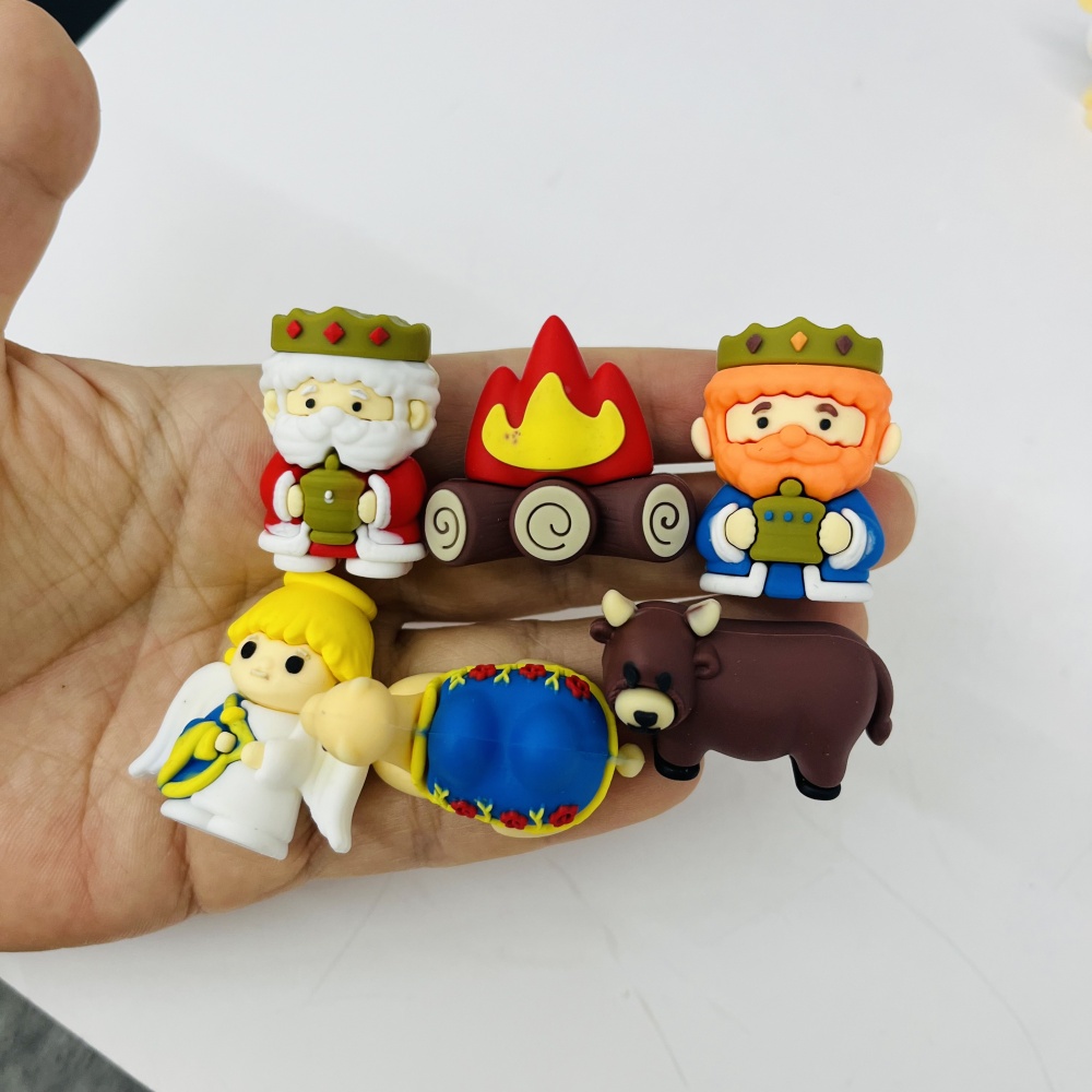 25 Pack YIPAI China Warehouse Christmas Nativity Scene Advent Calendar 24‑Day Countdown Surprise Blind Box Toys for Kids