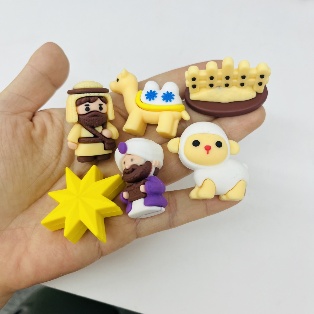 25 Pack YIPAI China Warehouse Christmas Nativity Scene Advent Calendar 24‑Day Countdown Surprise Blind Box Toys for Kids