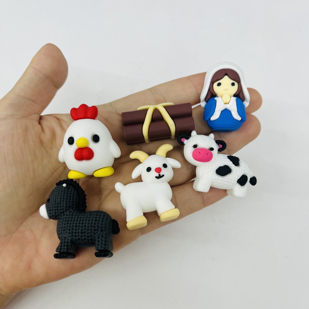 25 Pack YIPAI China Warehouse Christmas Nativity Scene Advent Calendar 24‑Day Countdown Surprise Blind Box Toys for Kids