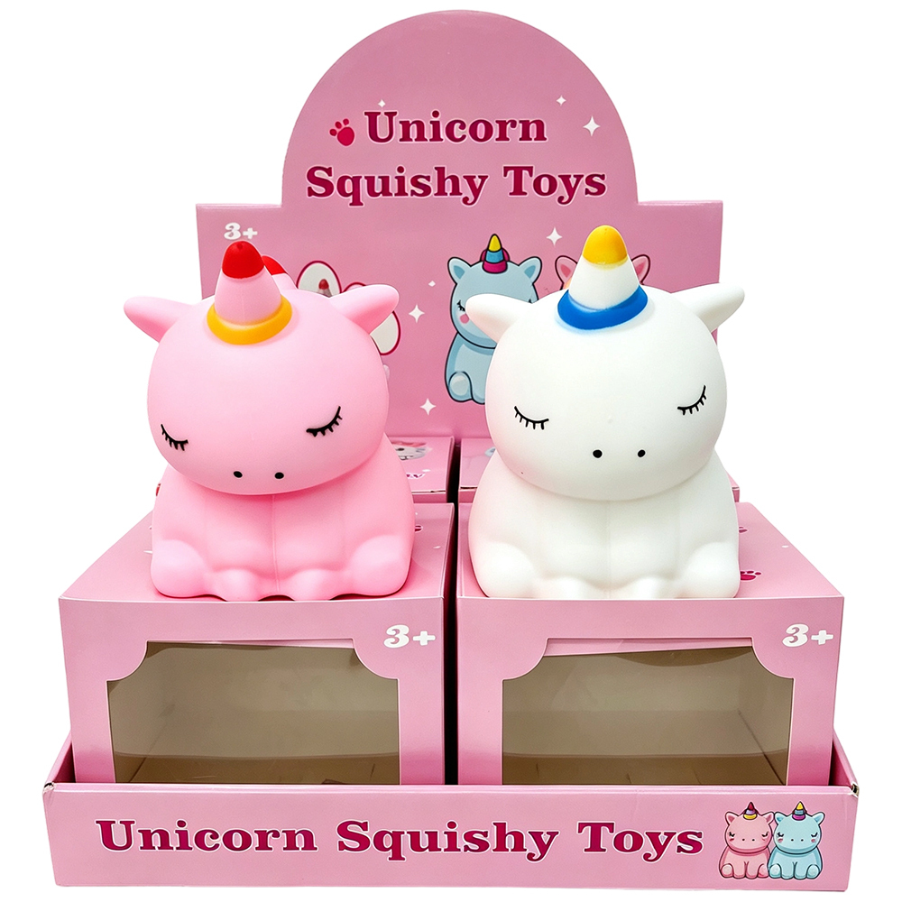 24 Pack YIPAI China Warehouse Jumbo Unicorn Squishy ASMR Stress Relief Fidget Toys for Kids