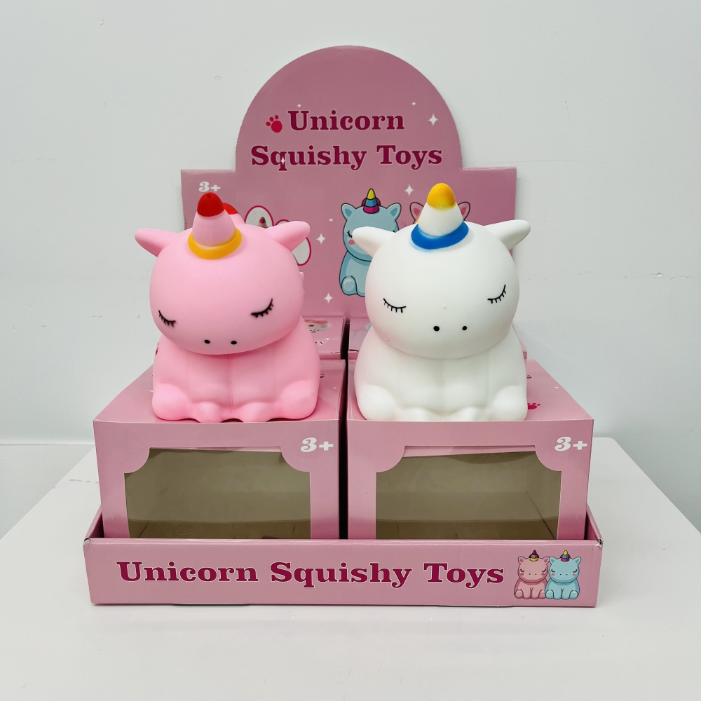 24 Pack YIPAI China Warehouse Jumbo Unicorn Squishy ASMR Stress Relief Fidget Toys for Kids