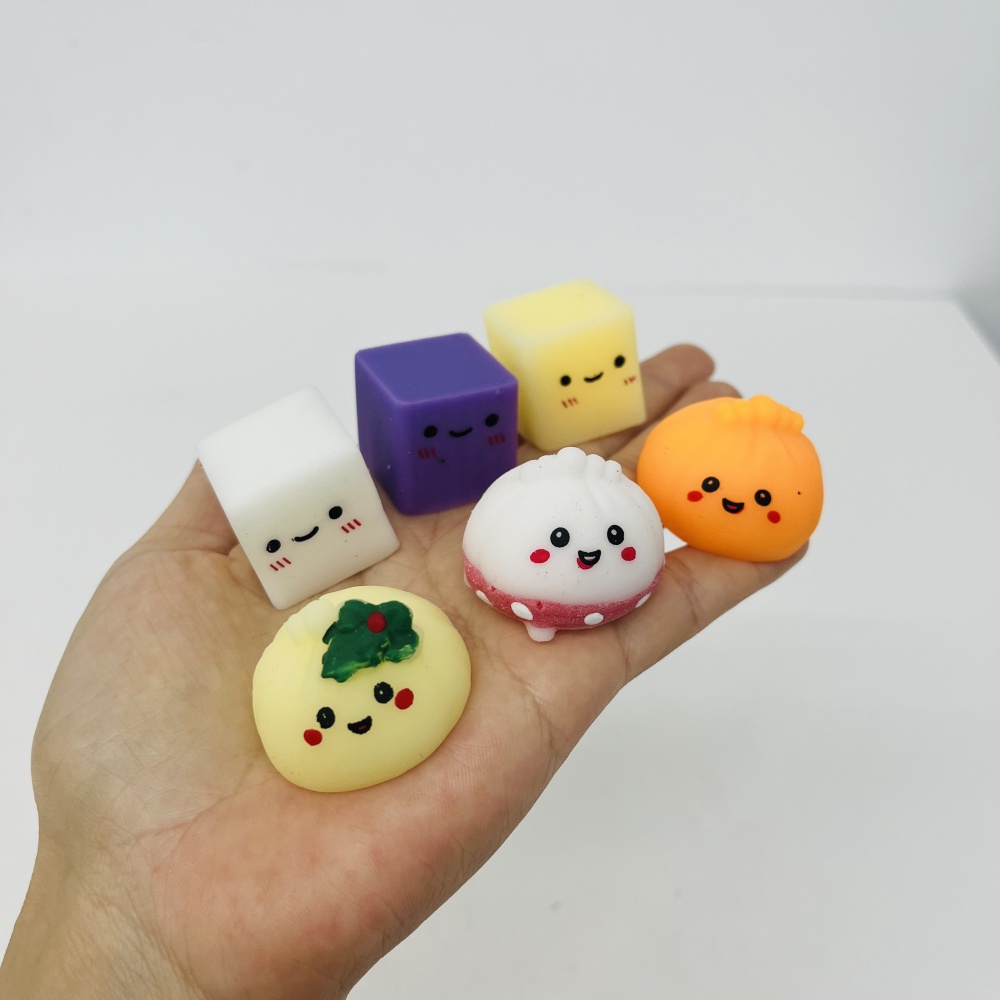 25 Pack YIPAI China Warehouse 2026 Christmas Squishy Dumpling Toy Cute Soft Advent Calendar 24 Days Mystery Blind Box Fidget Sensory Squeeze Stress Relief Holiday Surprise Gift for Kids