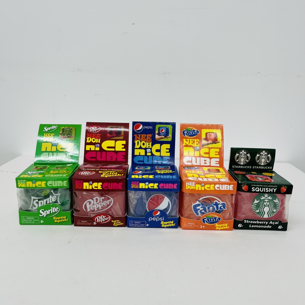 60 Pack YIPAI China Warehouse Needoh Style Maltose Slow Rising Soda Cubes Squishy Stress Relief Fidget Toys for Kids