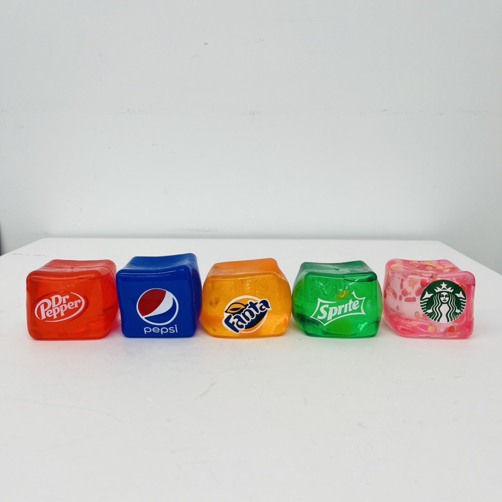 60 Pack YIPAI China Warehouse Needoh Style Maltose Slow Rising Soda Cubes Squishy Stress Relief Fidget Toys for Kids