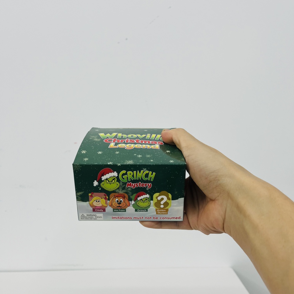 72 Pack YIPAI China Warehouse Whoville Christmas Legend Squishy Blind Box Assorted Soft Holiday Character ASMR Squeeze Fidget Toy for Kids
