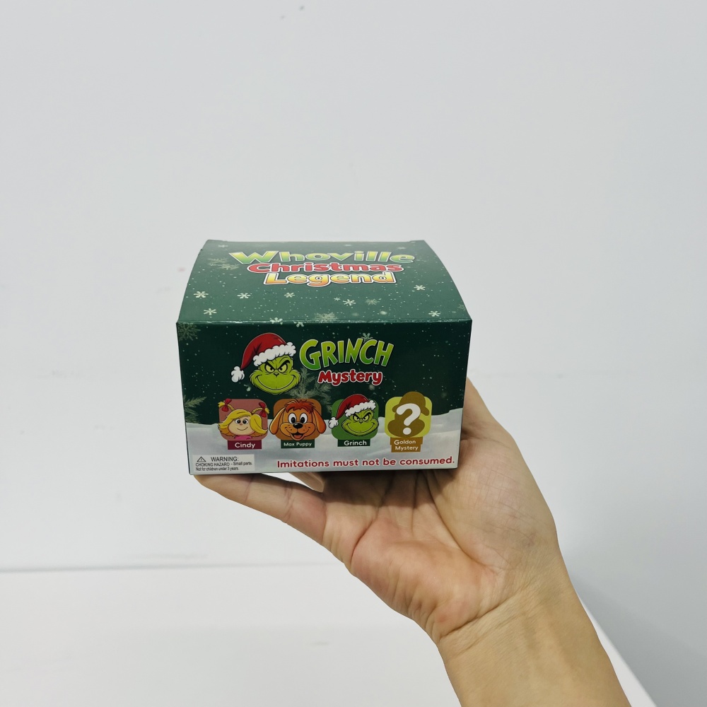 72 Pack YIPAI China Warehouse Whoville Christmas Legend Squishy Blind Box Assorted Soft Character ASMR Squeeze Fidget Toy for Kids