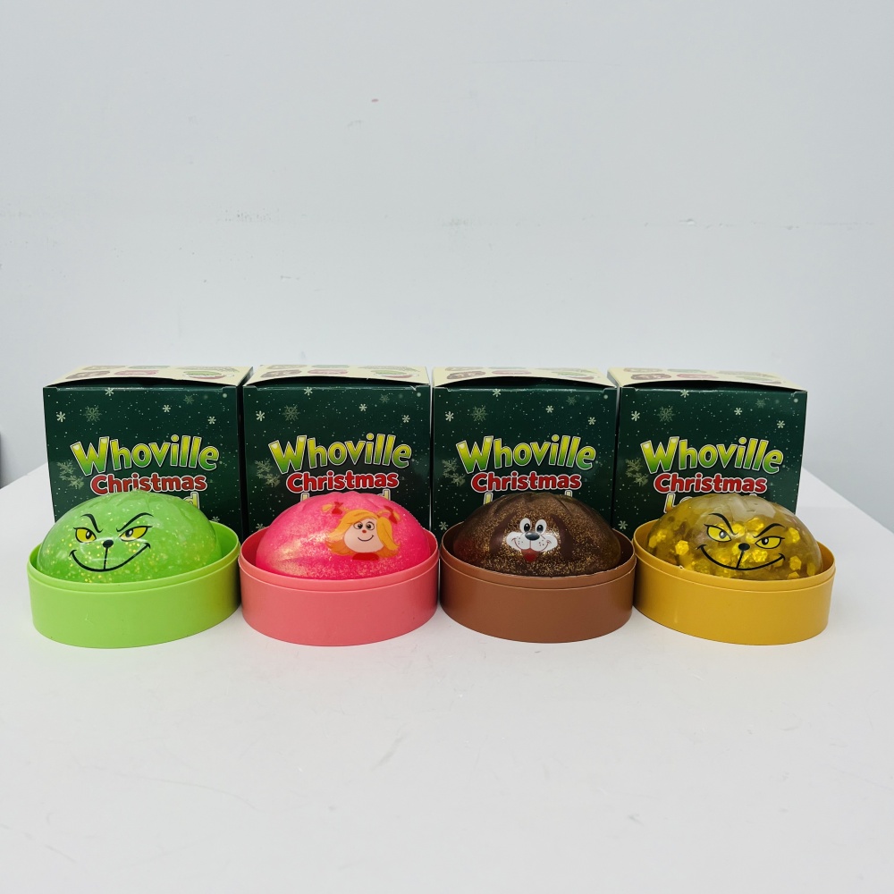 72 Pack YIPAI China Warehouse Whoville Christmas Legend Squishy Blind Box Assorted Soft Character ASMR Squeeze Fidget Toy for Kids