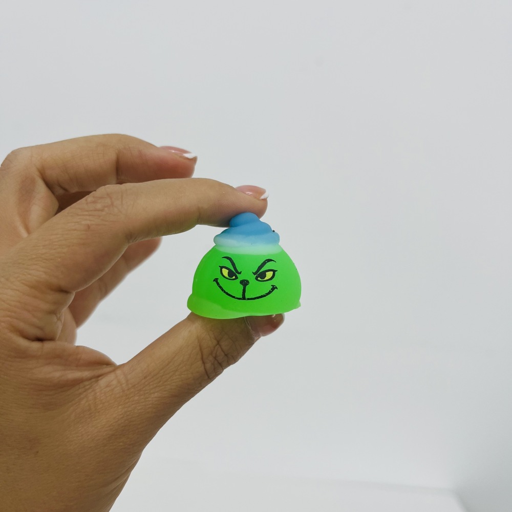 26 Pack YIPAI China Warehouse 24 Days Christmas Grinch Dumpling Squishy Advent Calendar Mini Bao Bun Squeeze Fidget Toy Set Soft TPR Stress Relief ASMR Sensory Surprise Blind Box Gift for Kids Adults Christmas Countdown