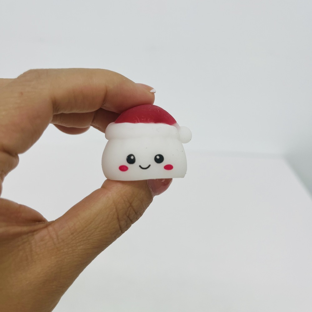 26 Pack YIPAI China Warehouse 24 Days Christmas Grinch Dumpling Squishy Advent Calendar Mini Bao Bun Squeeze Fidget Toy Set Soft TPR Stress Relief ASMR Sensory Surprise Blind Box Gift for Kids Adults Christmas Countdown