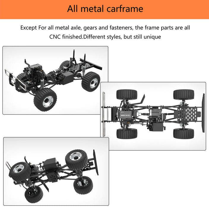 TOYAN X-POWER Sand Cruiser 1:8 RC Off-road 4WD Car Vehicle Crawler Kit