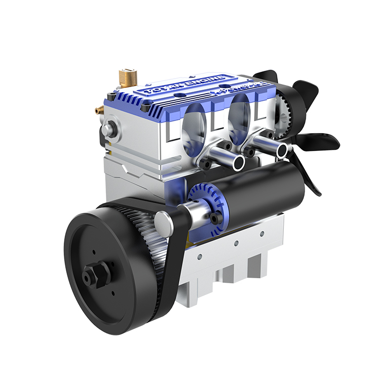 TOYAN X-POWER Engine 4 Stroke Inline Twin Cylinder Methanol Engine 3.5Ccx2 For Remote Control Car Model Engine
