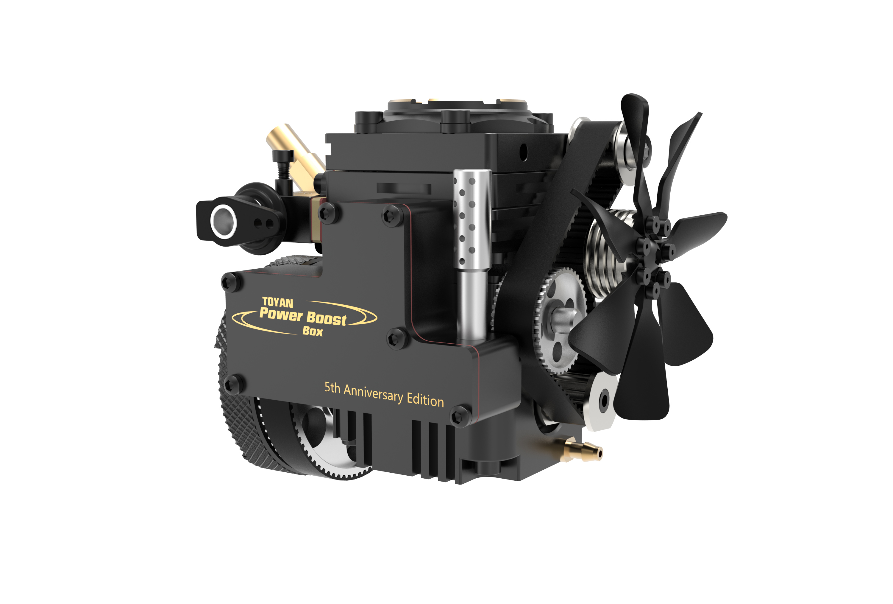 TOYAN Four-stroke single-cylinder transparent version methanol engine