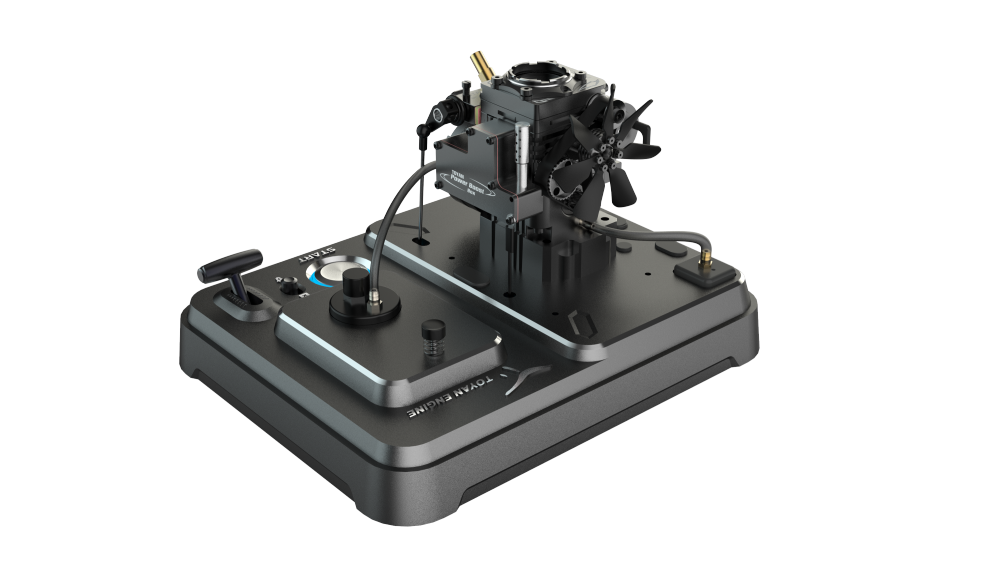 TOYAN Four-stroke single-cylinder transparent version methanol engine