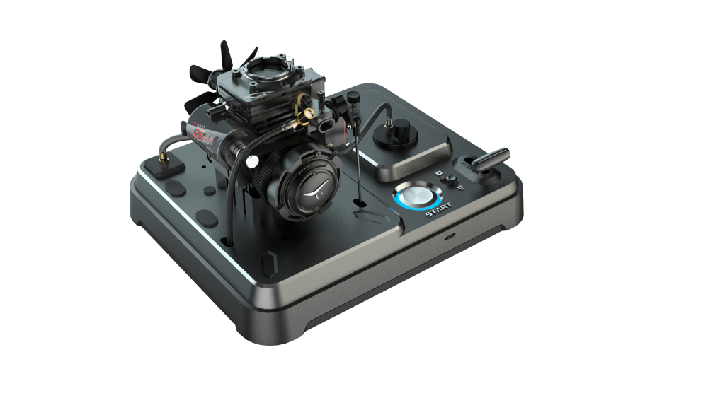 TOYAN Four-stroke single-cylinder transparent version methanol engine