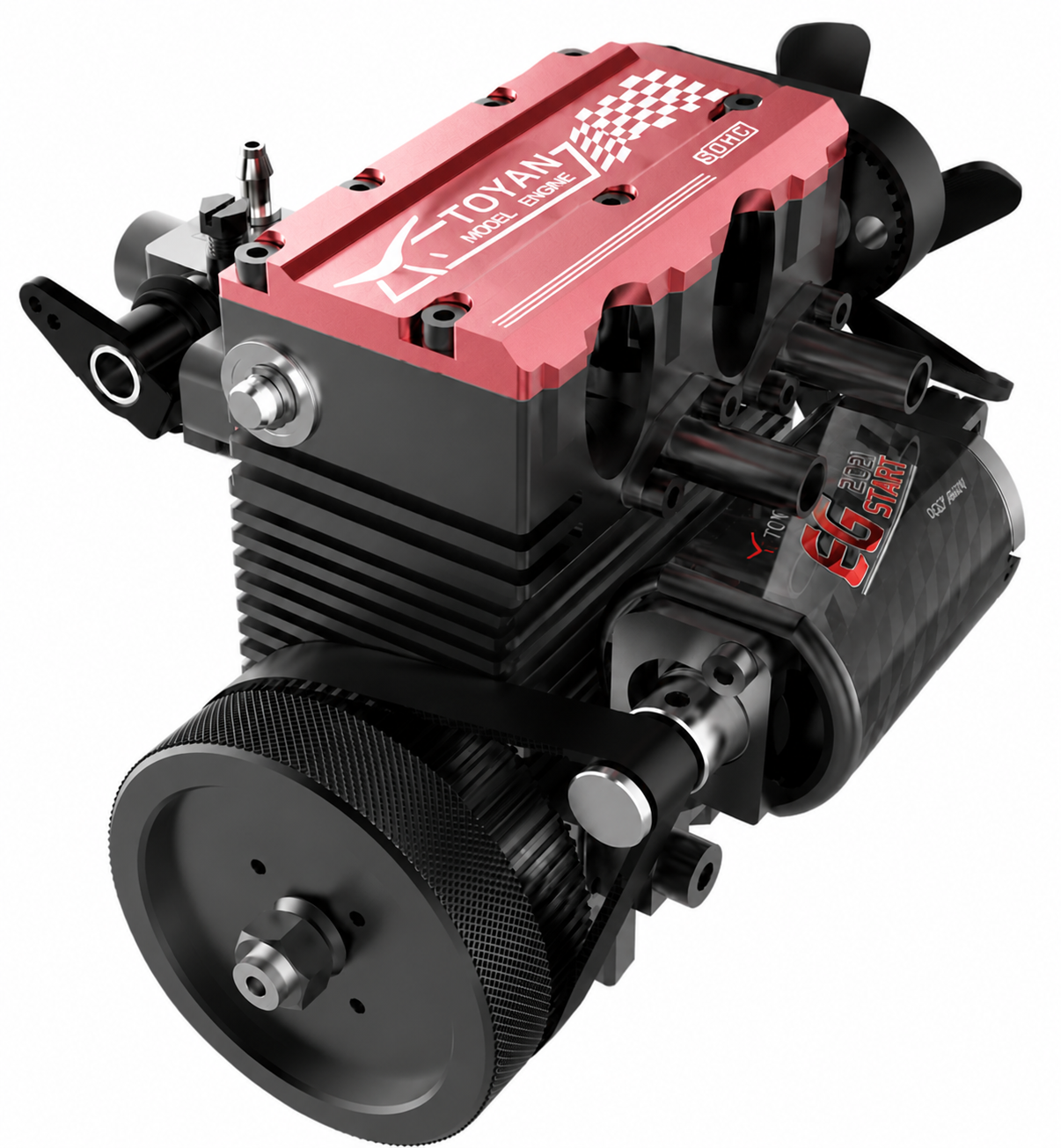 Brand-new TOYAN FS-L200GC  four-stroke twin-cylinder gasoline engine