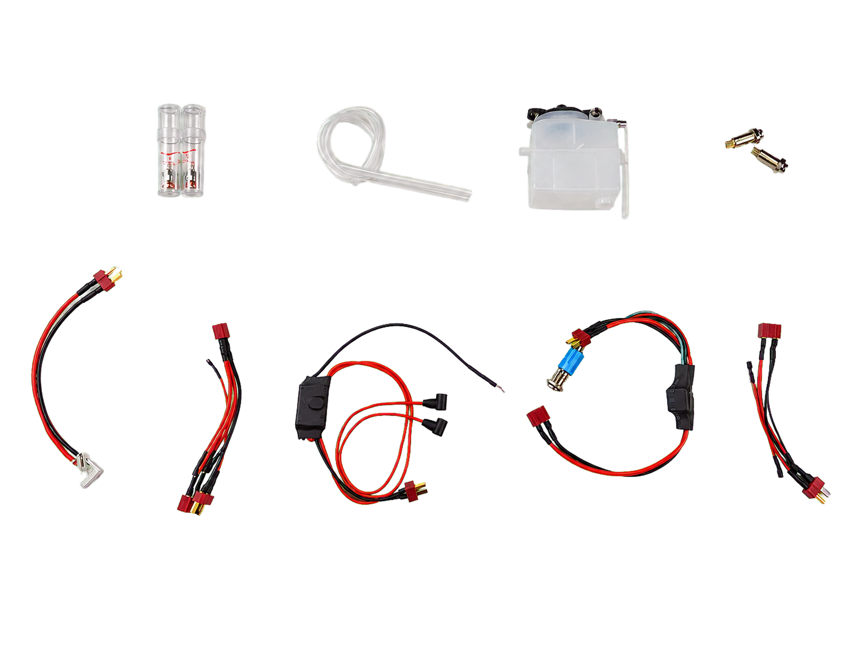 TOYAN Inline 2 Cylinders 4 Stroke Air Cooled Nitro Engine Model Kit - FS-L200AC-OTTO