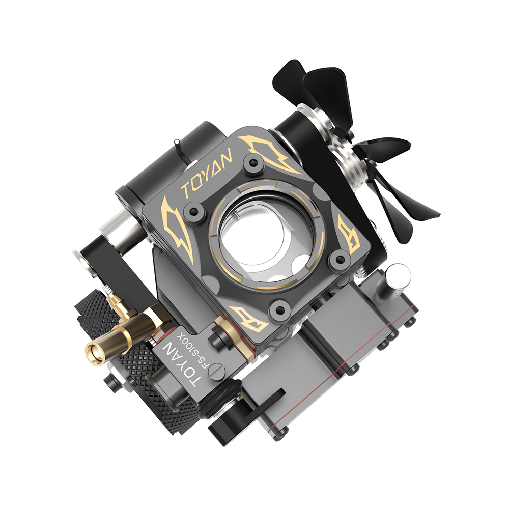 Toyan Engine FS-S100AT Transparent Nitro-Methanol Gasoline RC Engine