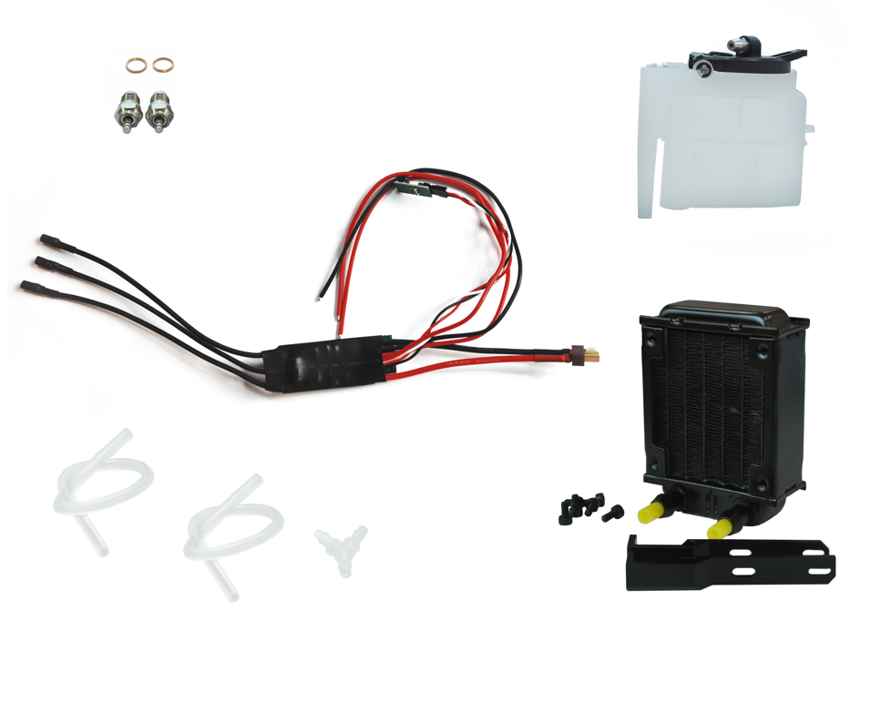 TOYAN FS-L200W 2 Cylinder 4-Stroke Water-Cooled DIY Assembly RC Car Engine Kit