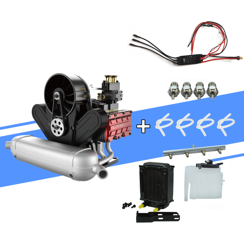 TOYAN FS-B400 Four-Cylinder Four-Stroke Turbo Horizontally-opposed Engine