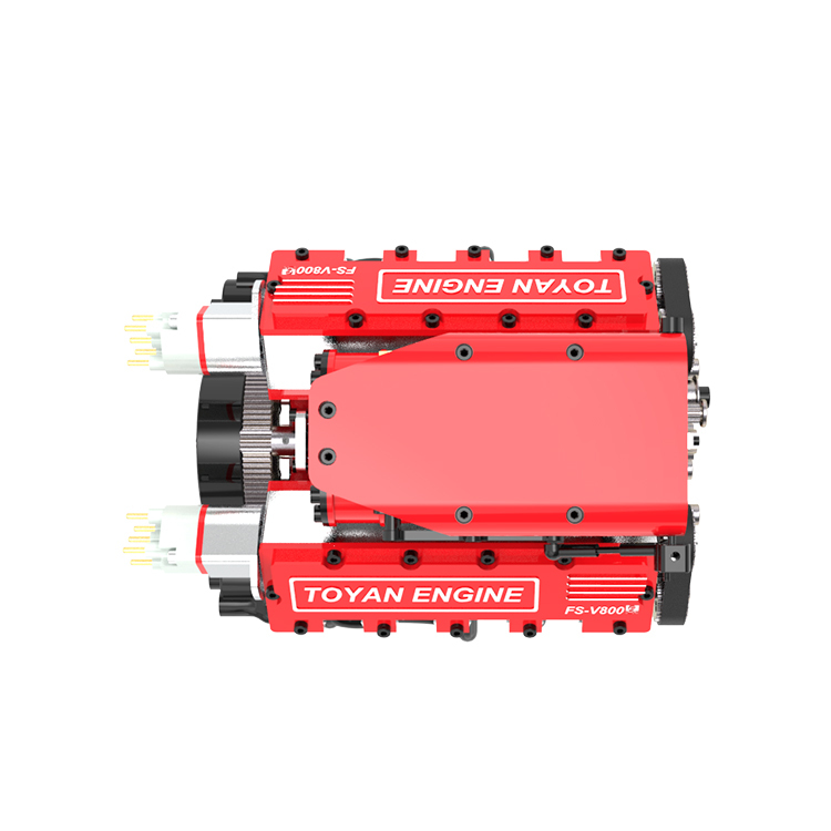 TOYAN FS-V800 28CC V-SHAPED 8 CYLINDER FOUR-STROKE WATER-COOLED MODEL ENGINE DIY KIT