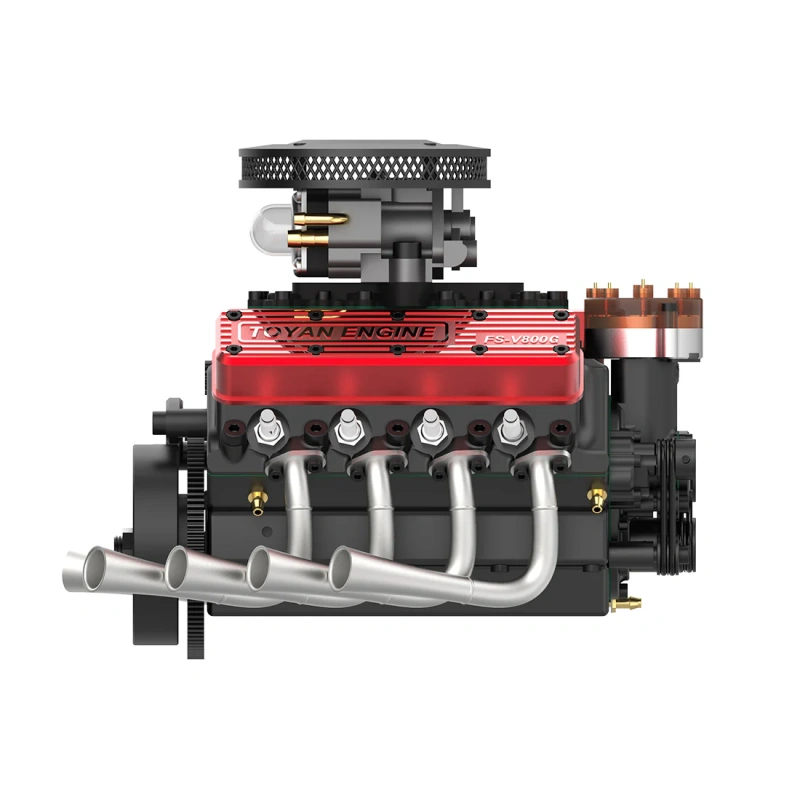 TOYAN Four-stroke V8 overhead valve water-cooled gasoline engine