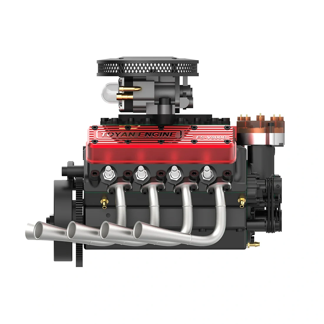 TOYAN Four-stroke V8 overhead valve water-cooled gasoline engine