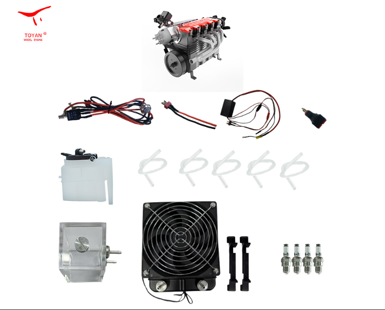 TOYAN FS-L400BGC 14CC INLINE 4 CYLINDER FOUR-STROKE WATER-COOLED MODEL ENGINE