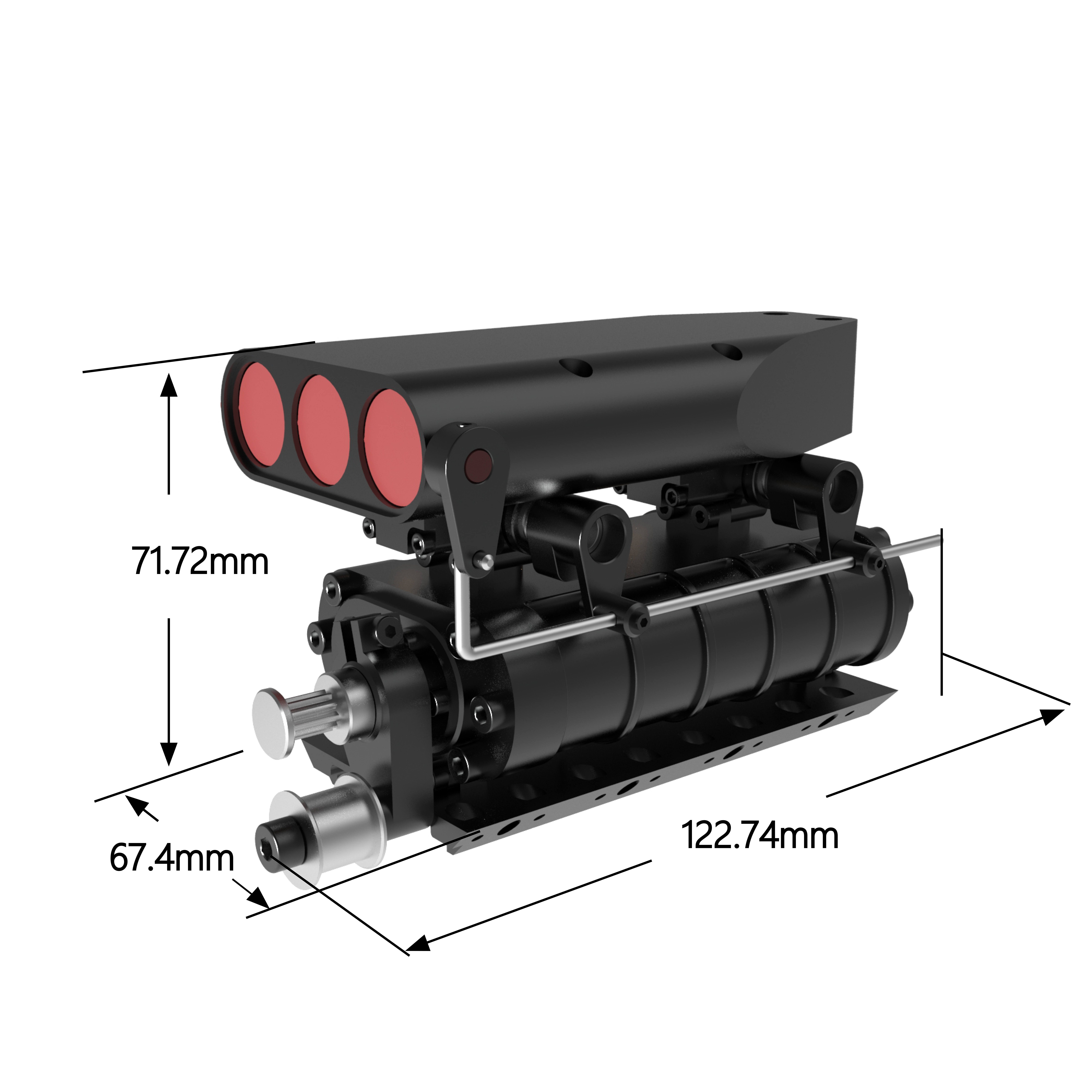 TOYAN Mechanical supercharging