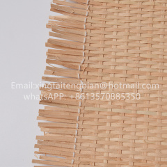 Natural Rattan Cane Webbing Roll Hexagon Weave Rattan Furniture Cabinet Woven Rattan Sheets for Crafts Chair Caning