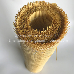New Design Plastic Synthetic Rattan Cane Roll Rattan Sheet Webbing From Vietnam