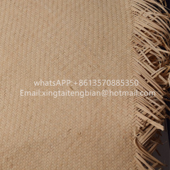 印尼天然藤编手工编织灰席