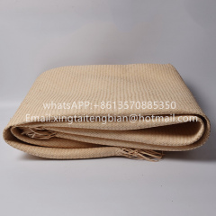 印尼天然藤编手工编织灰席