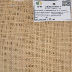 Wholesale natural raffia plant fiber hand-knitted wall cloth grass cloth women's bag fabric raffia mat