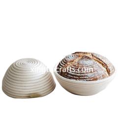 Kitchen Baking Bowl Triangle Bread Proofing Sourdough Natural Rattan Basket