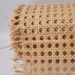 Vietnam 12MM Natural Rattan Woven Cane Webbing Roll Rattan Cane Webbing Furniture Material