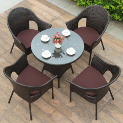 Custom-made Hand-woven Rattan Mat Material Synthetic Wicker Furniture PE Plastic Rattan Material