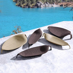 Low Price Pe Garden Furniture Outdoor Rattan Chair Rattan Synthetic Rattan Material