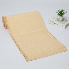 Top Quality Bleached Natural Rattan Cane Webbing Roll Webbing Raw Material Weaving