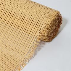 Free Sample Wholesale roll rattan cane webbing plastic rattan pe wicker weave material artificial weave rattan roll plastic