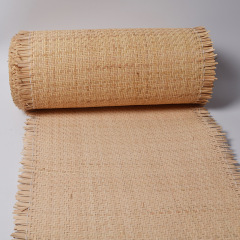 Factory wholesale synthetic rattan roll natural rattan cane webbing plastic rattan woven roll