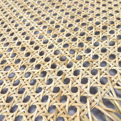 Polished rattan materials smooth-faced rattan cane webbing roll handcraft woven material