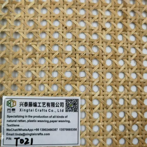 Factory Price Bleached Natural Webbing Roll Rattan Cane Material