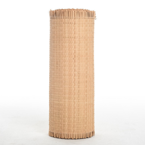 Wholesale Hand-woven Natural Rattan Webbing Cane Rattan Webbing Roll Raw Material