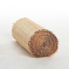wholesale furniture decoration natural rattan webbing 24 inch open mesh rattan cane webbing rattan roll natural webbing