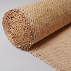 Factory wholesale synthetic rattan roll natural rattan cane webbing plastic rattan woven roll