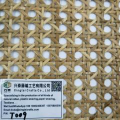 Polished rattan materials smooth-faced rattan cane webbing roll handcraft woven material