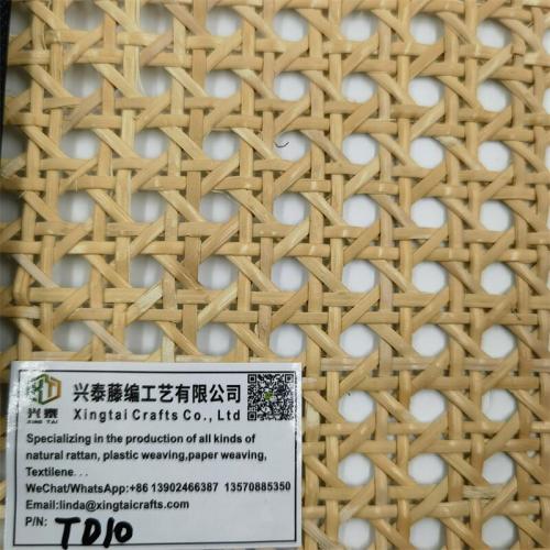 100% Handmade weave rattan roll synthetic rattan cane webbing rattan woven webs in stock